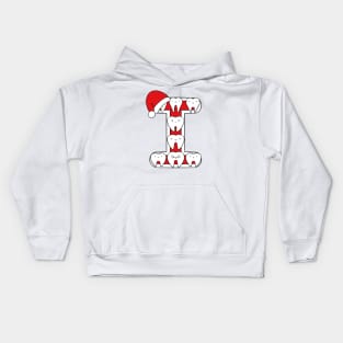 Letter I (Happimola Christmas Alphabet) Kids Hoodie